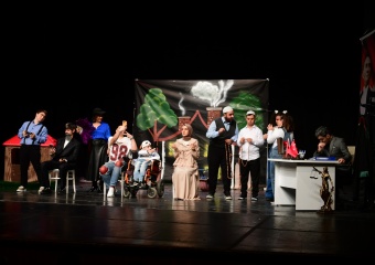 ‘Miras Değil Mübarek’ Tiyatro Gösterisi Büyük İlgi Gördü