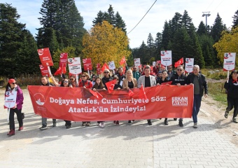 Osmangazi’de Doğanın İçinde Cumhuriyetin İzinde Yürüyüşü