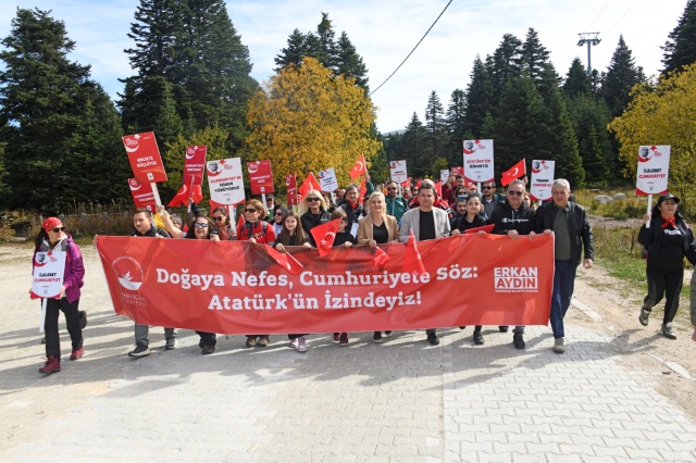 Osmangazi’de Doğanın İçinde Cumhuriyetin İzinde Yürüyüşü