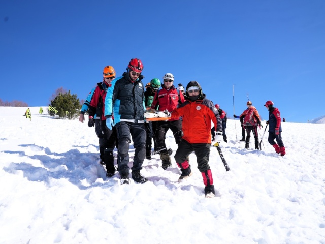 OSAD Ekipleri Çığ Senaryosunda Aktif Rol Aldı