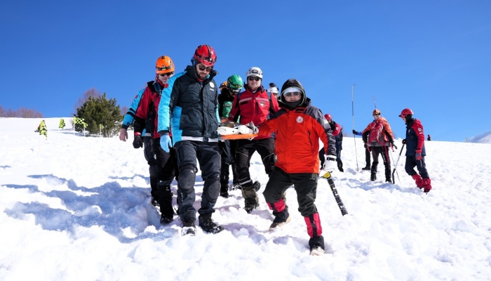 OSAD Ekipleri Çığ Senaryosunda Aktif Rol Aldı